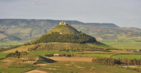Veduta del Castello di Las plassas